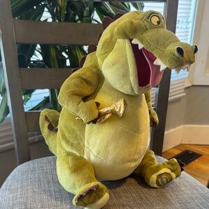 Disney Store Exclusive Princess and the Frog Louis the Alligator Plush